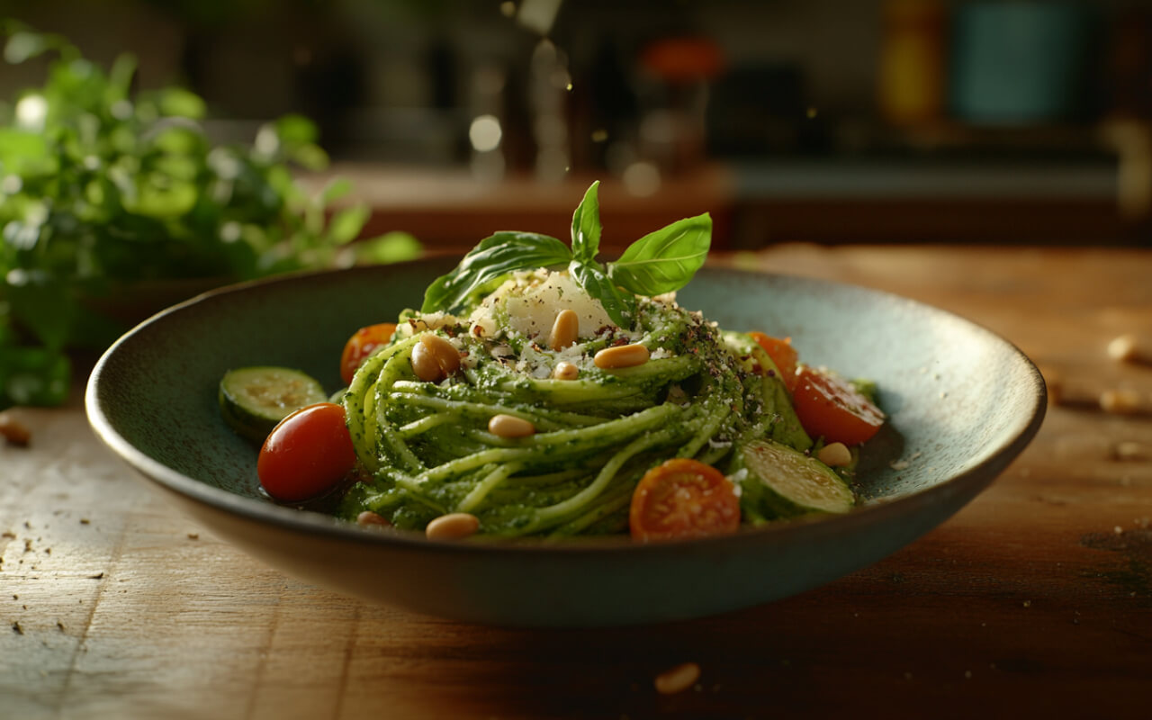 Green Spaghetti_ A Vibrant and Delicious Twist on a Classic Favorite